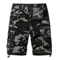 thumbnail image 1 of IROINNID Mens Outdoor Summer Casual Expandable Waist Lightweight Water Resistant Quick Dry Fishing Hiking Shorts, 1 of 5