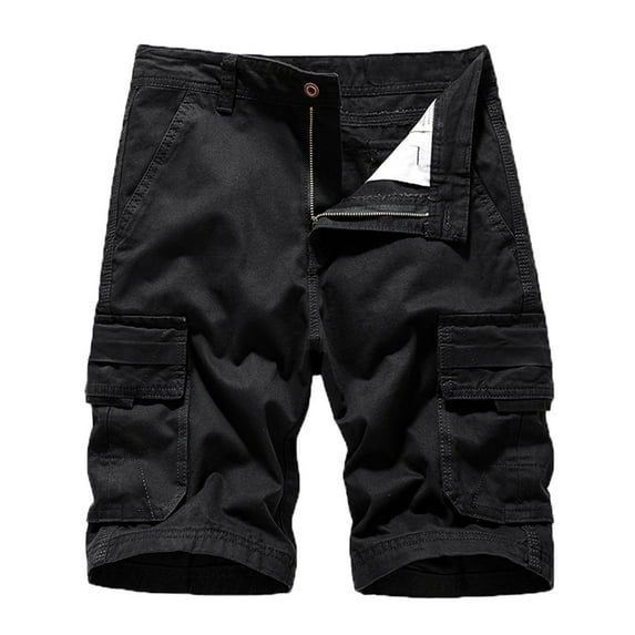 IROINNID Mens Outdoor Summer Casual Expandable Waist Lightweight Water Resistant Quick Dry Fishing Hiking Shorts
