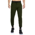 thumbnail image 1 of IROINNID Mens SweatPants Solid Color Summer Gym Workout Jogging Middle Pants Fit Elastic Sportswear Elastic Waist Pants, 1 of 5