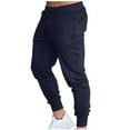 thumbnail image 1 of IROINNID Mens SweatPants Solid Color Tight Fitting Pockets Fitness Sport Pants Elastic Waist Pants, 1 of 8