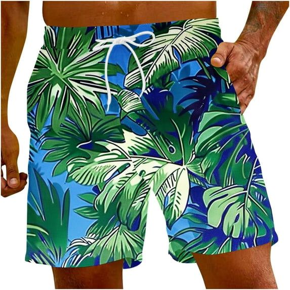IROINNID Mens Swim Trunks 5" with Mesh Lining Quick Dry Bathing Suits for Men Swim Shorts Swimwear