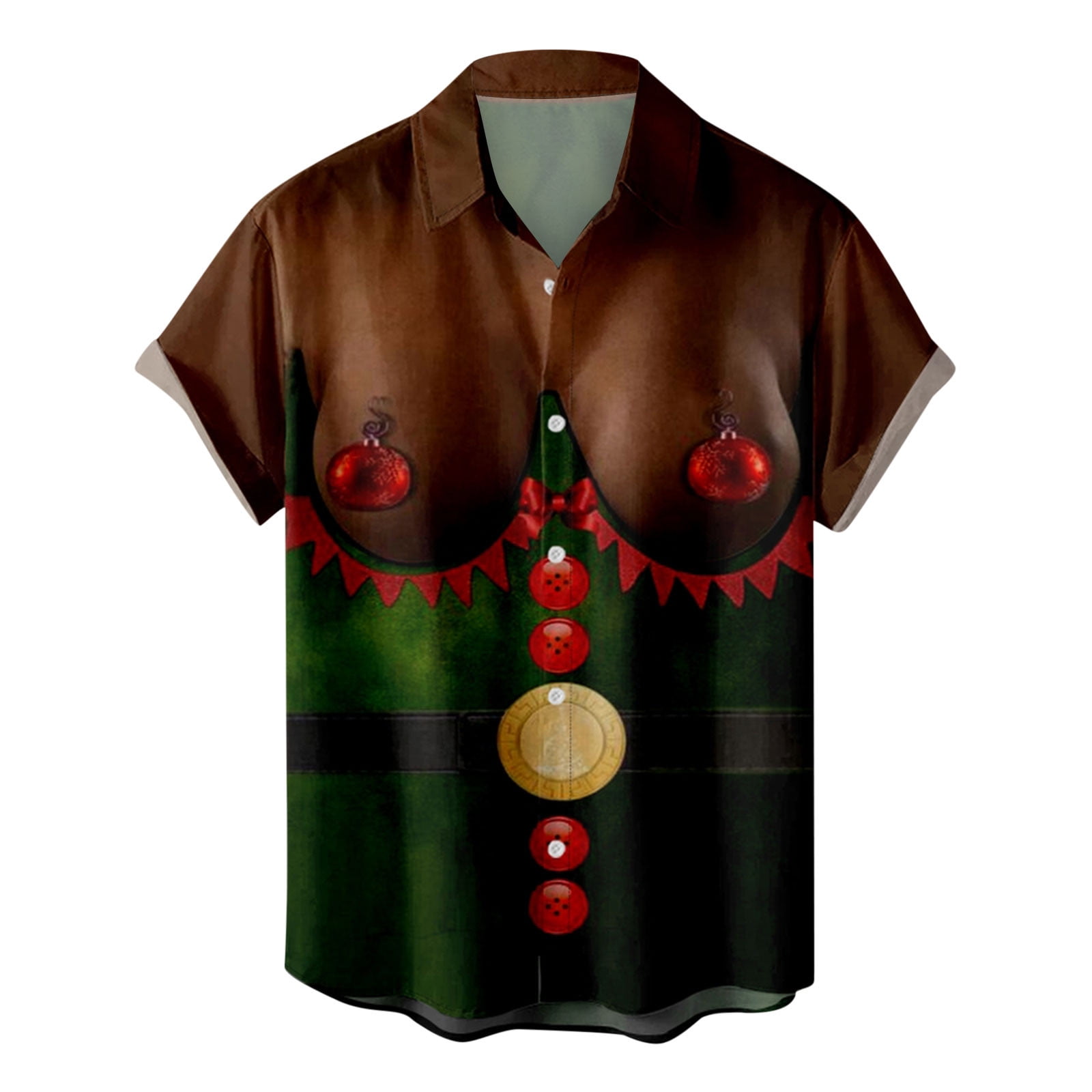 Mens Ugly Christmas Shirts 