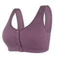 thumbnail image 1 of IROINNID Nursing Bras For Women Solid Casual Front Button Shoulder Strap Underwire Plus Size Wire-Free Underwear, 1 of 6