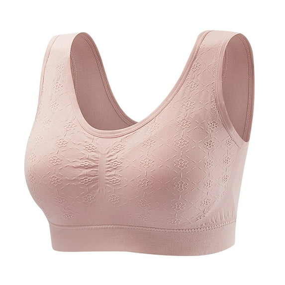 IROINNID Plus Size Bras for Women High Support with Wireless Seamless, Full Support Bras with ComfortFlex Fit and Comfort Foam