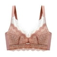 thumbnail image 1 of IROINNID Push-Up Bras For Women Solid Lace Breathable No Steel Ring Sexy Gathering Adjustment Lift Comfortable Underwear, 1 of 9