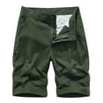 thumbnail image 1 of IROINNID Reduced Cargo Shorts for Men Plus Size Cargo Shorts Multi-Pockets Relaxed Summer Beach Shorts Pants,Olive Green, 1 of 4