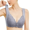 thumbnail image 1 of IROINNID Women's Comfort Revolution Easylite Wireless T-Shirt Lace Bra,Comfortable Pullover Wirefree T-Shirt Bra, 1 of 8