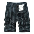 thumbnail image 1 of IROINNID Savings Cargo Shorts for Men Plus Size Cargo Shorts Multi-Pockets Relaxed Summer Beach Shorts Pants,Black, 1 of 3