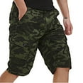 thumbnail image 1 of IROINNID Savings Cargo Shorts for Men Summer Outdoors Multi-pocket Camouflage Sport Shorts Pants,Olive Green, 1 of 6