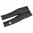 thumbnail image 1 of IROINNID Savings Girls Leggings Winter Fungus Side Embroidery Cat Leggings Cropped Trousers,Dark Gray, 1 of 5