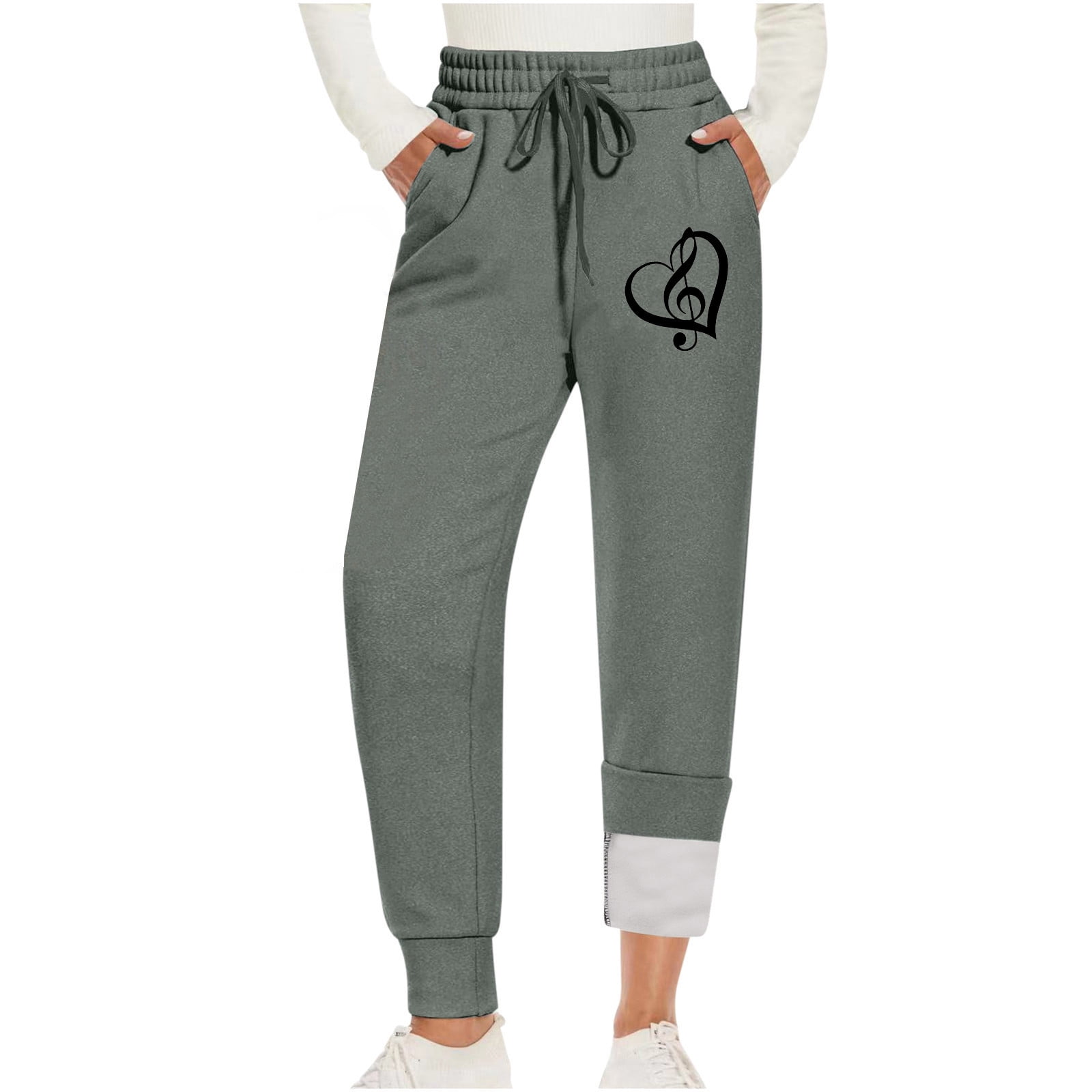 JGTDBPO Baggy Sweatpants For Women Casual High Waist Jogger JGTDBPO Baggy Sweatpants For Women Casual High Waist Jogger