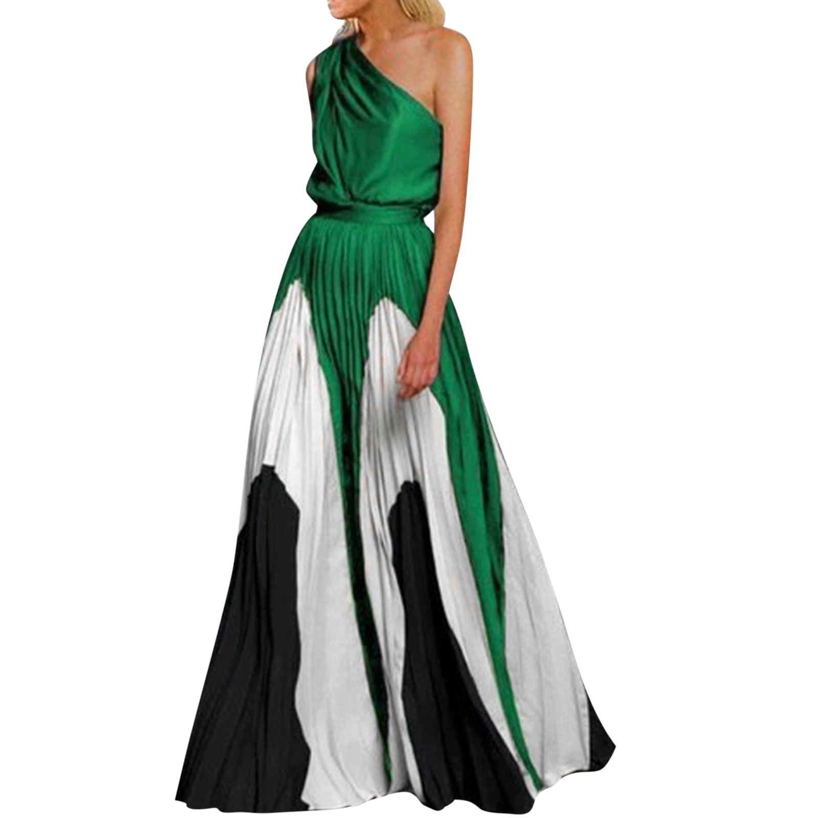 Iroinnid Wedding Guest Dresses for Women Homecoming Party Collar Color Contrast Long Dress With Patchwork Off Shoulder Printed Dress Elegant Formal Iroinnid Wedding Guest Dresses for Women Homecoming Party Collar Color Contrast Long Dress With Patchwork Off Shoulder Printed Dress Elegant Formal