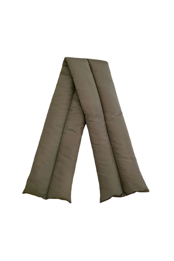 Scarfs for Men and Women Unisex Winter Thick Down Solid Color Scarf Warm Scarf,Green