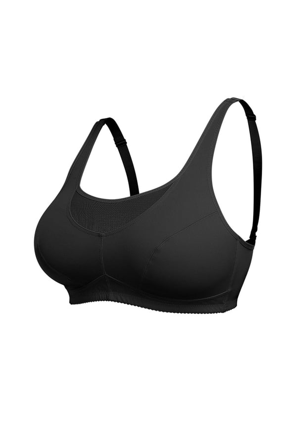 Seamless Bras for Women Sleep Leisure Sports Yoga Bra Padded Wireless Thin Soft Comfy Pullover Tops Plus Size
