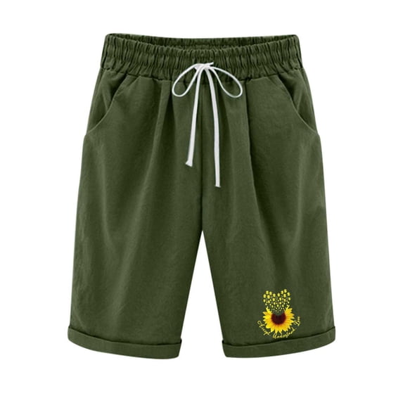 IROINNID Shorts for Women,Plus Size Women's Sport Running Cargo Quick Dry Lightweight Athletic Summer Outdoor Shorts with Drawstring