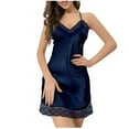 thumbnail image 1 of IROINNID Silk Pyjamas Dress for Women, and Lightweight Cooling Sleeveless Summer Soild Color Pajama for Women, 1 of 6