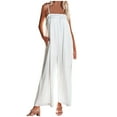 thumbnail image 1 of IROINNID Sleeveless Jumpsuit For Women Full-Length Casual Camis Suspender Jumpsuit, 1 of 6