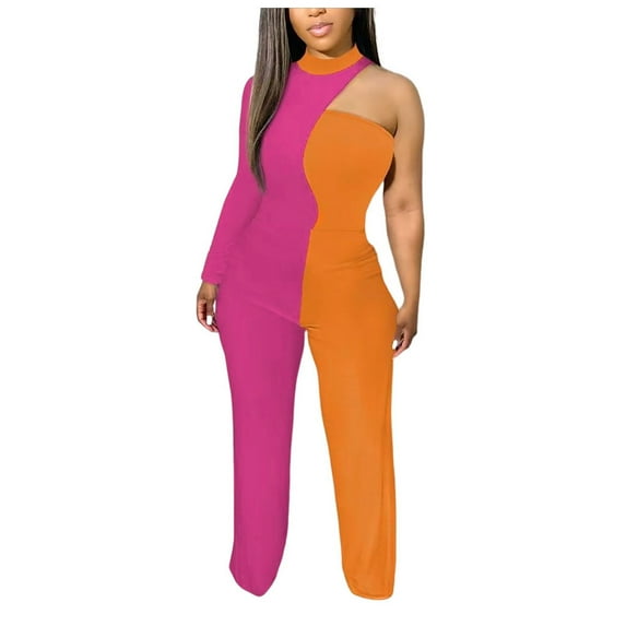 IROINNID Sleeveless Jumpsuit For Women Full-Length Spring And Summer Fashion Casual Loose Stretch Casual Outdoor Wide Leg Pants Jumpsuit