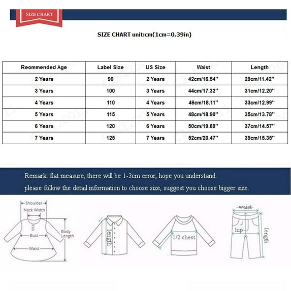 IROINNID Summer Clothes Shorts Toddler Summer Solid Color Casual Shorts for Boys and Girls 2-7 Years 7Y