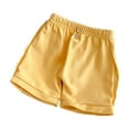 thumbnail image 1 of IROINNID Summer Clothes Toddler Shorts Comfortable Loose Cotton Shorts 6 Months-5 Years 1Y, 1 of 3