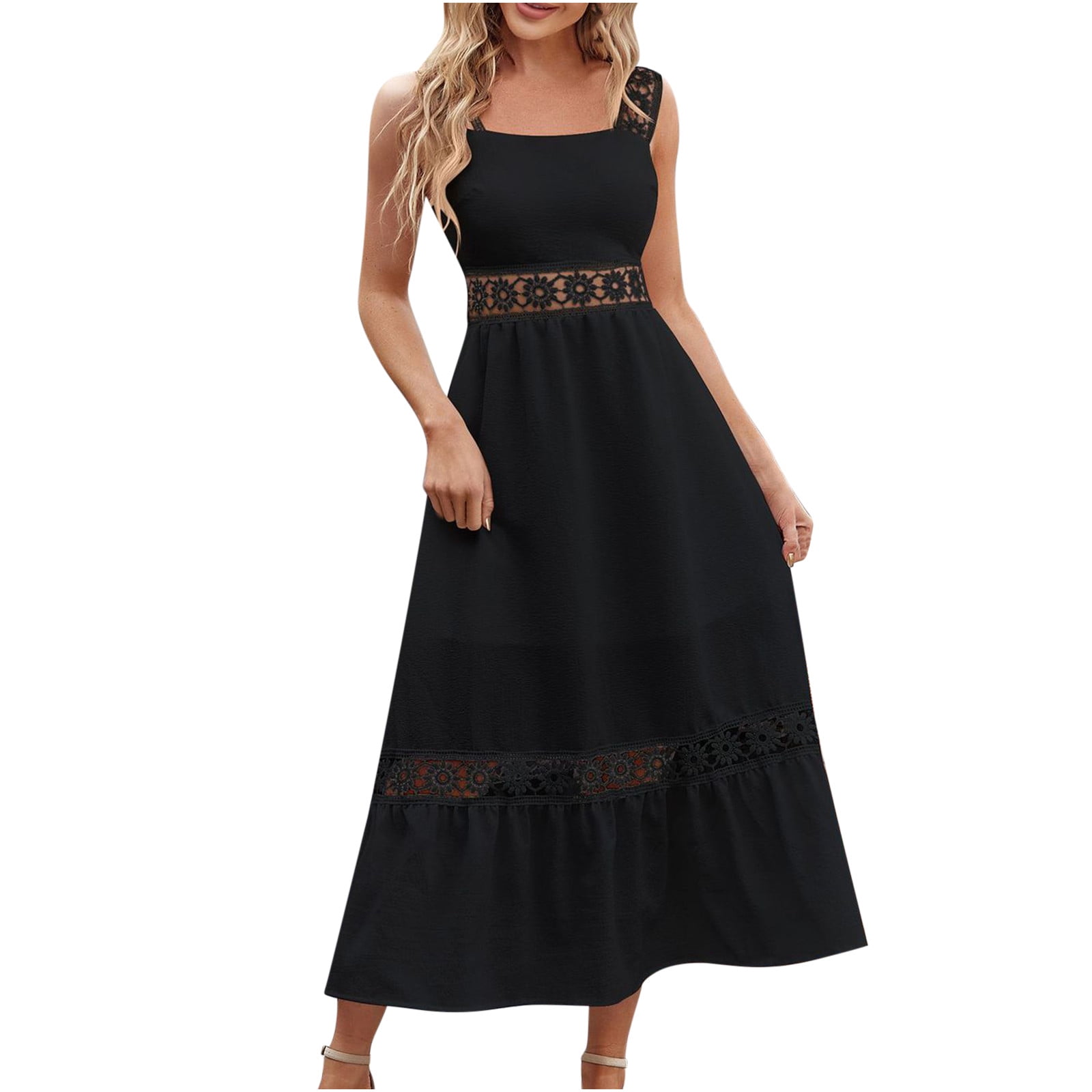 IROINNID Summer Dresses for Women 2024, Halter Dresses for Women with ...