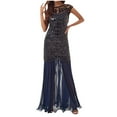 thumbnail image 1 of IROINNID Summer Dresses for Women 2024, Lace Wedding Guest Dresses for Women with Sleeveless Ankle-High and Round Neck Summer Dresses, 1 of 4
