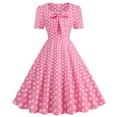 thumbnail image 1 of IROINNID Summer Dresses for Women , Wedding Guest Dresses for Women , V-Neck and Short Sleeve Floral Flowy Casual Vacation Dresses, 1 of 7
