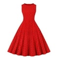 thumbnail image 1 of IROINNID Summer Dresses for Women , Wedding Guest Dresses for Women with Round Neck and Short Sleeve Ruffled Soild Color Summer Dresses, 1 of 7