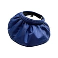 thumbnail image 1 of IROINNID Summer Sun Visor hats for Women Solid Adjustable Retractable Hat Holiday All-match Headband Sun Visor Hat,Navy, 1 of 2