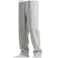 thumbnail image 1 of IROINNID Sweatpants for Men Workout Linen Lightweight Sport Plain Casual with Front Pockets and Elastic-waisted (Regular and Big & Tall Sizes), 1 of 5