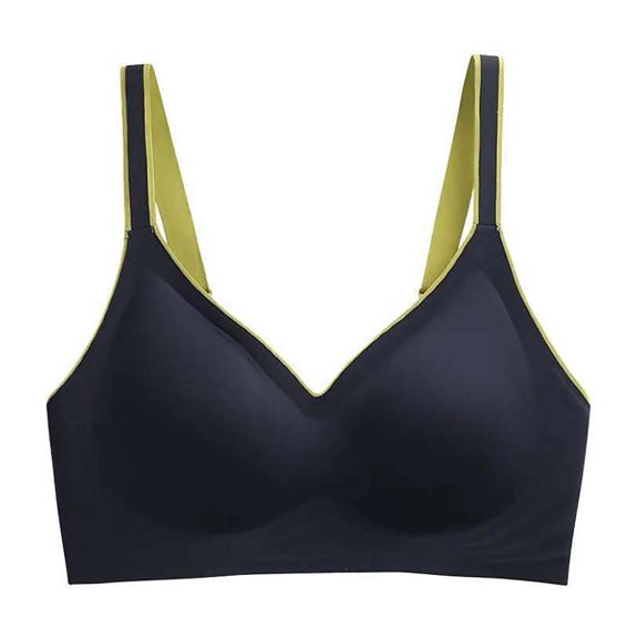 IROINNID T-Shirt Bras For Women Solid Ultra-Thin Cup No Steel Ring Underwear Gathered Full Coverage Underwear