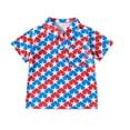 thumbnail image 1 of IROINNID T Shirt Toddler Fashion Short Sleeve Cute Print for Boys and Girls 1-2Years, 1 of 9