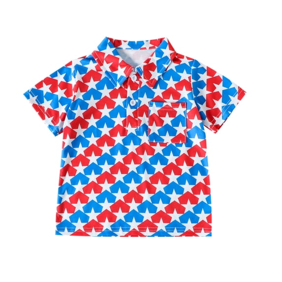 IROINNID T Shirt Toddler Fashion Short Sleeve Cute Print for Boys and Girls 1-2Years