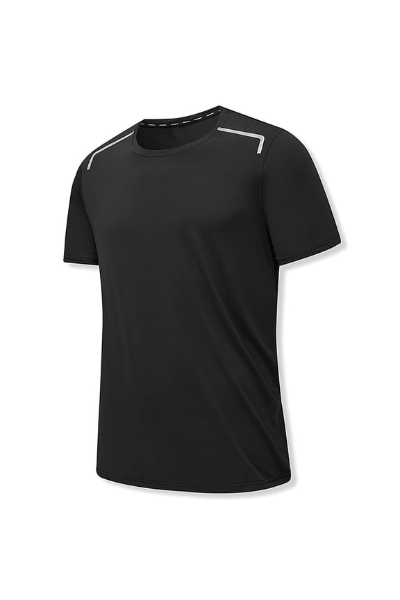 T-Shirts for Big and Tall Men, Lightweight Thin Basic Round Neck Casual Plain Summer Tops for Men