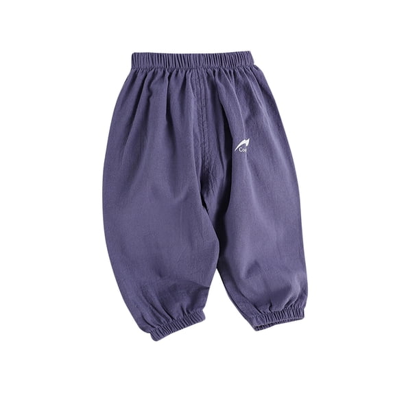 IROINNID Toddler Baby Boys Sweatpants Solid Cotton Elastic Waist Trousers Active Jogger Pants 6T