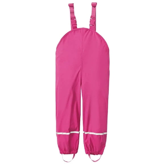 IROINNID Toddler Boys Girls Rain Dungarees Windproof Waterproof Mud Trouser Jumpsuit
