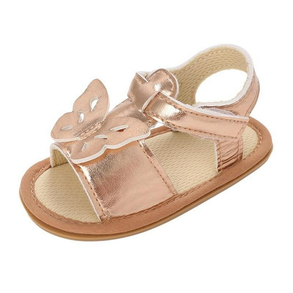 IROINNID Toddler Boys and Girls Shoes Buckle Sandals Soild Color with Backstrap Slide