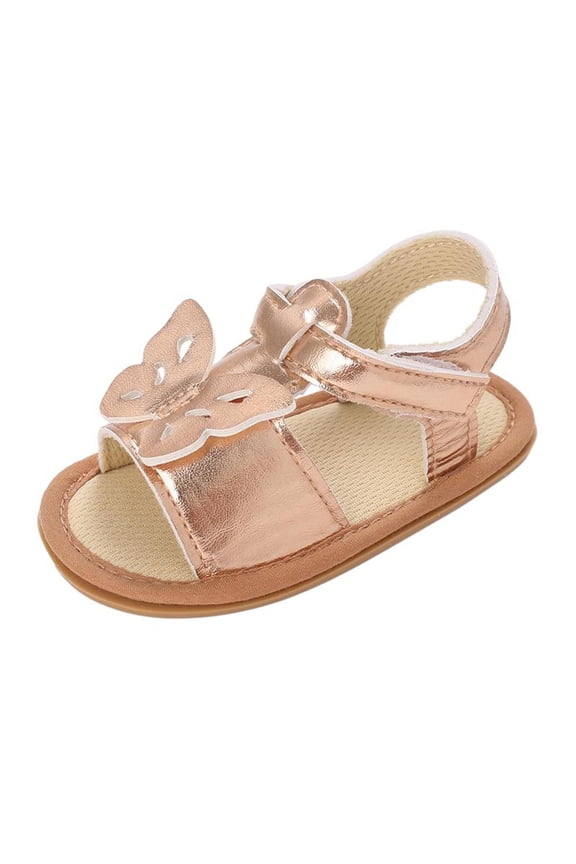 Toddler Boys and Girls Shoes Buckle Sandals Soild Color with Backstrap Slide