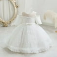 thumbnail image 1 of IROINNID Toddler Girl Birthday Party Dress Tutu Sleeveless Mesh Toddler Girl Dress 18M, 1 of 6