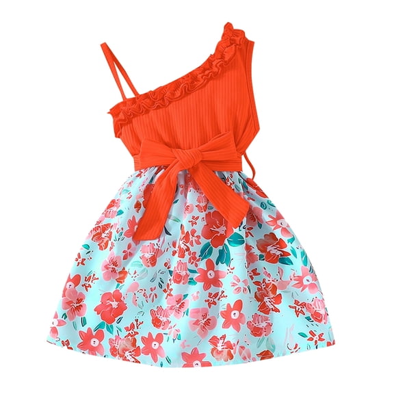 IROINNID Toddler Girl Princess Dress Sleeveless Girls Summer Dresses 4T