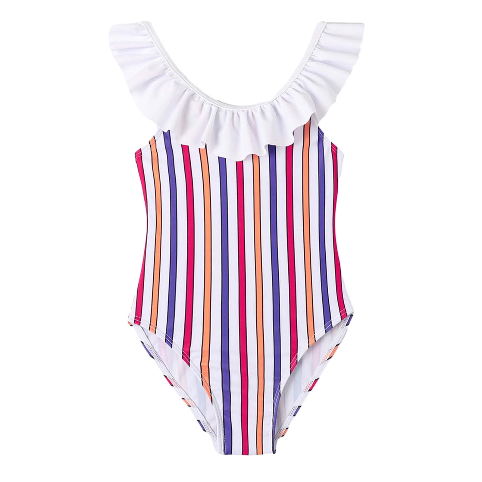 IROINNID Toddler Girls One-piece Tankini Swimsuits Bathing Suit Little ...