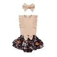 thumbnail image 1 of IROINNID Toddler Kids Baby Girl Dress Lace Jumpsuit Sleeveless Romper Overalls Outfits, 1 of 9