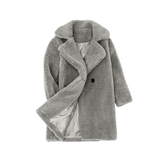 IROINNID Toddler Kids Girls Fleece Jacket Coat Fall Winter Warm Coat Outerwear Jacket