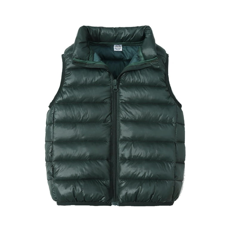 IROINNID Toddler Kids Puffer Vest Winter Windproof Padded Clothes