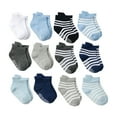 thumbnail image 1 of IROINNID Toddler Socks Ankle Socks 12 Pairs Non-Slip Toddler Floor With Grips For Boys And Girls - Anti-Slip Short For Infant's And Socks,Multicolor, 1 of 7