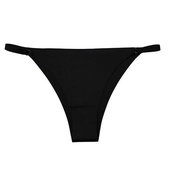 IROINNID V-Sting Underwear For Women High-Cut Seamless Sexy Leopard Low Waist Breathable Solid Color Invisible Panties
