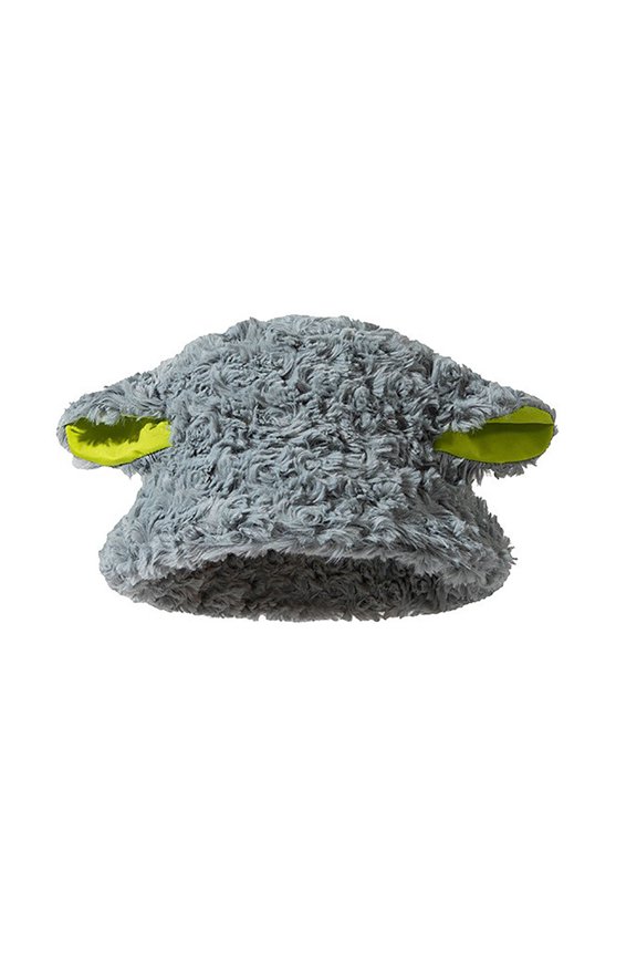 Winter Hat for Women Lamb Ear Hat Coral Velvet Bucket Hat Warm Soft Korean Style Sheep Hat,Dark Gray