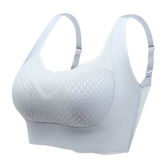 IROINNID Women Bras with Wireless and Seamless, Soild Color Full Support Bras with ComfortFlex Fit and Comfort Foam