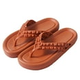 thumbnail image 1 of IROINNID Women Sandals Slippers Beach Flat Leisure Flip-flops Clip Toe Thick-soled Non-Slip Slipper, 1 of 4