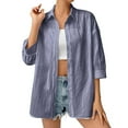 thumbnail image 1 of IROINNID Women Solid Color Hooded Pocket Hoodie Top Long Sleeve Casual Button Up Shirt for Outdoor Beach Party Daily Wear Winter Spring(Purple#1,XL), 1 of 9